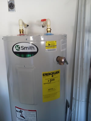 fort myers hot water heater installation